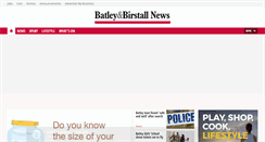 Desktop Screenshot of batleynews.co.uk
