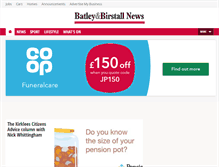 Tablet Screenshot of batleynews.co.uk
